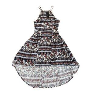 Romeo & Juliet Couture Halter Mini Dress Size Medium Sleeveless Lined NWT boho